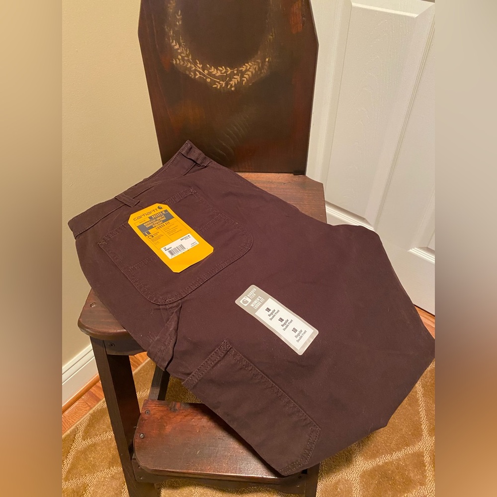 Western flair: Carhartt Ladies Rugged Flex Loose Fit Cargo Pants sz 18